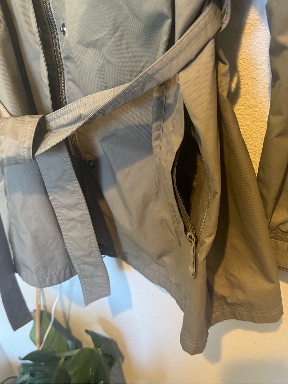 Columbia Pardon My Trench Hooded Coat Olive Green - Picture 4 of 10